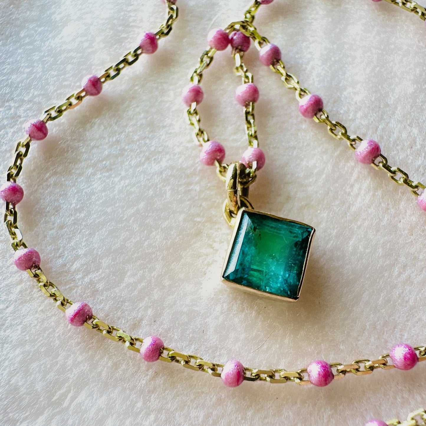 Paraiba tourmaline pendant necklace