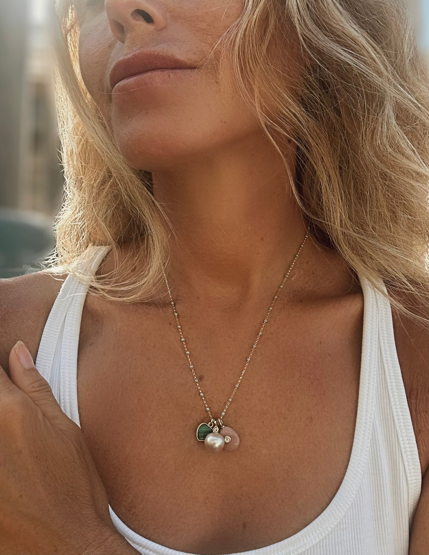 Amulets cluster necklace NEW 2025