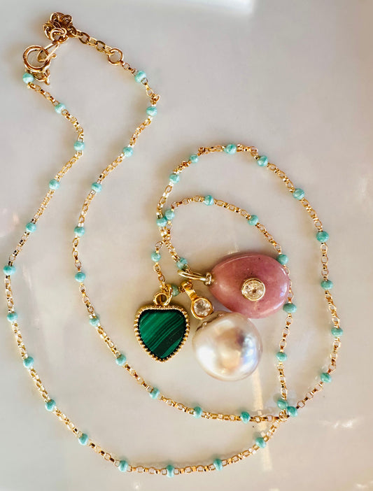 Amulets cluster necklace NEW 2025