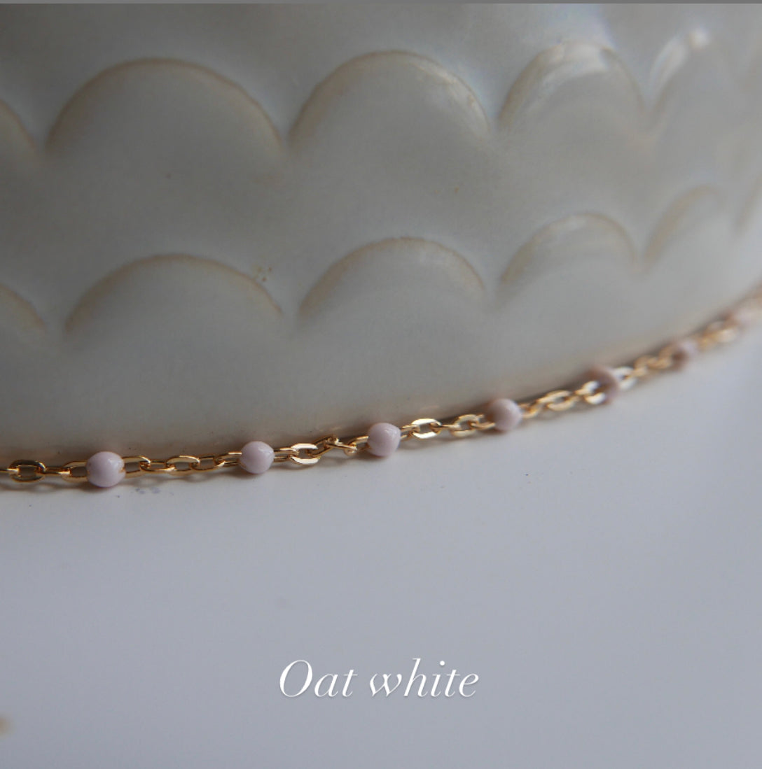 Golden Shell medallion necklace