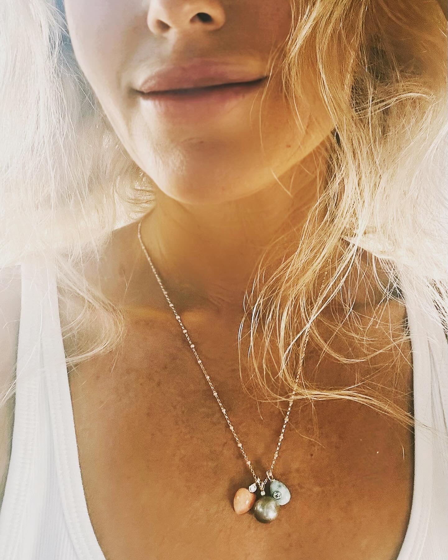 Amulets cluster necklace ~ Seacharms NEW 2025