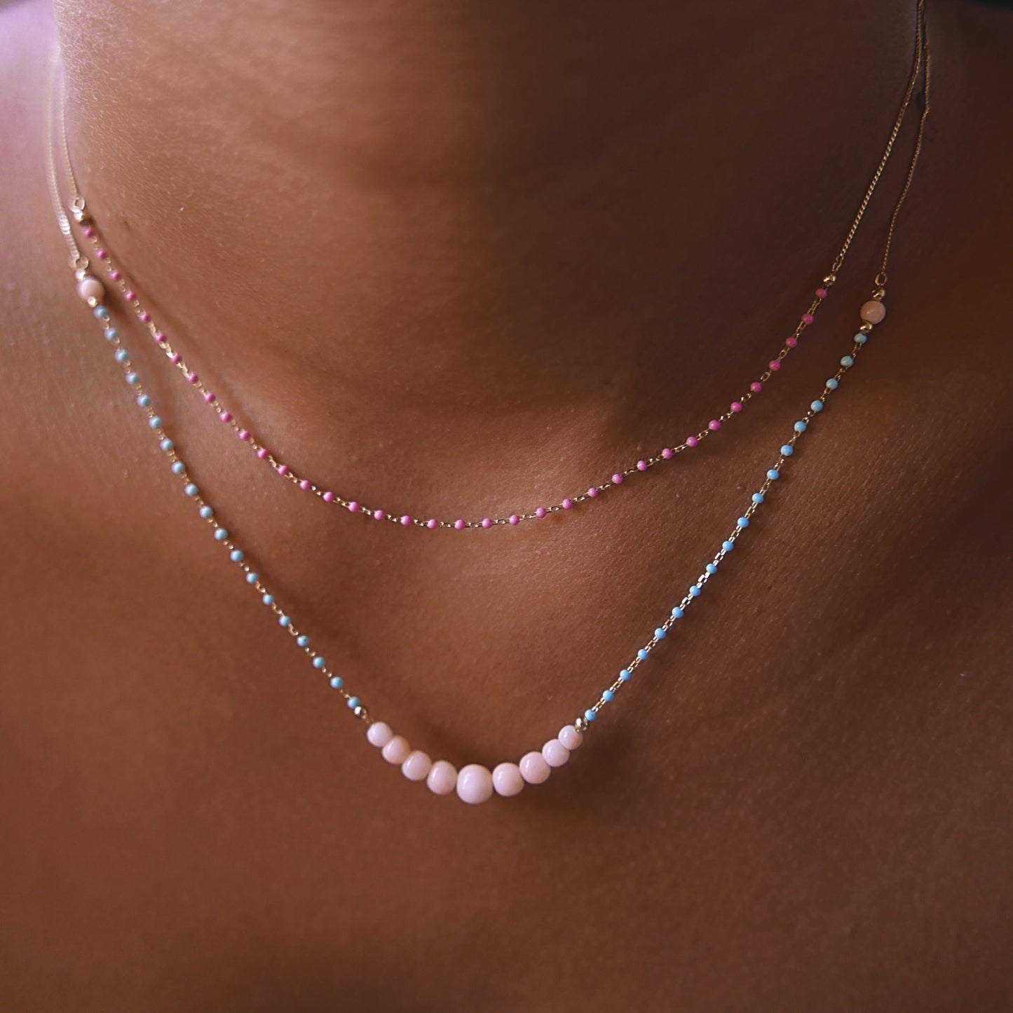 Island smile in Hibiscus Pink