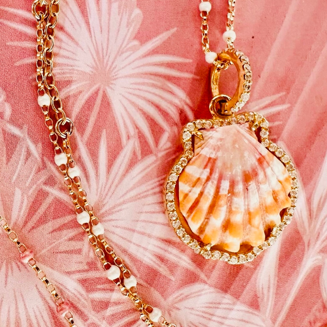 Sunrise Shell Necklace