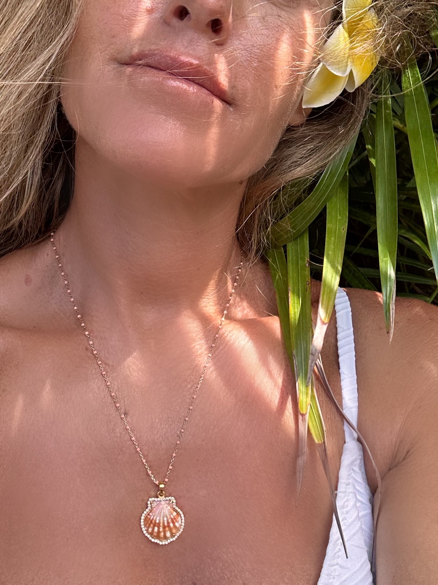 Sunrise Shell Necklace