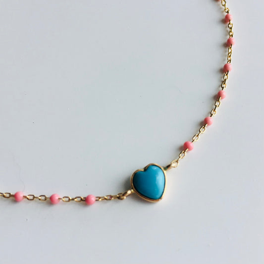 Turquoise Sweetheart Bracelet