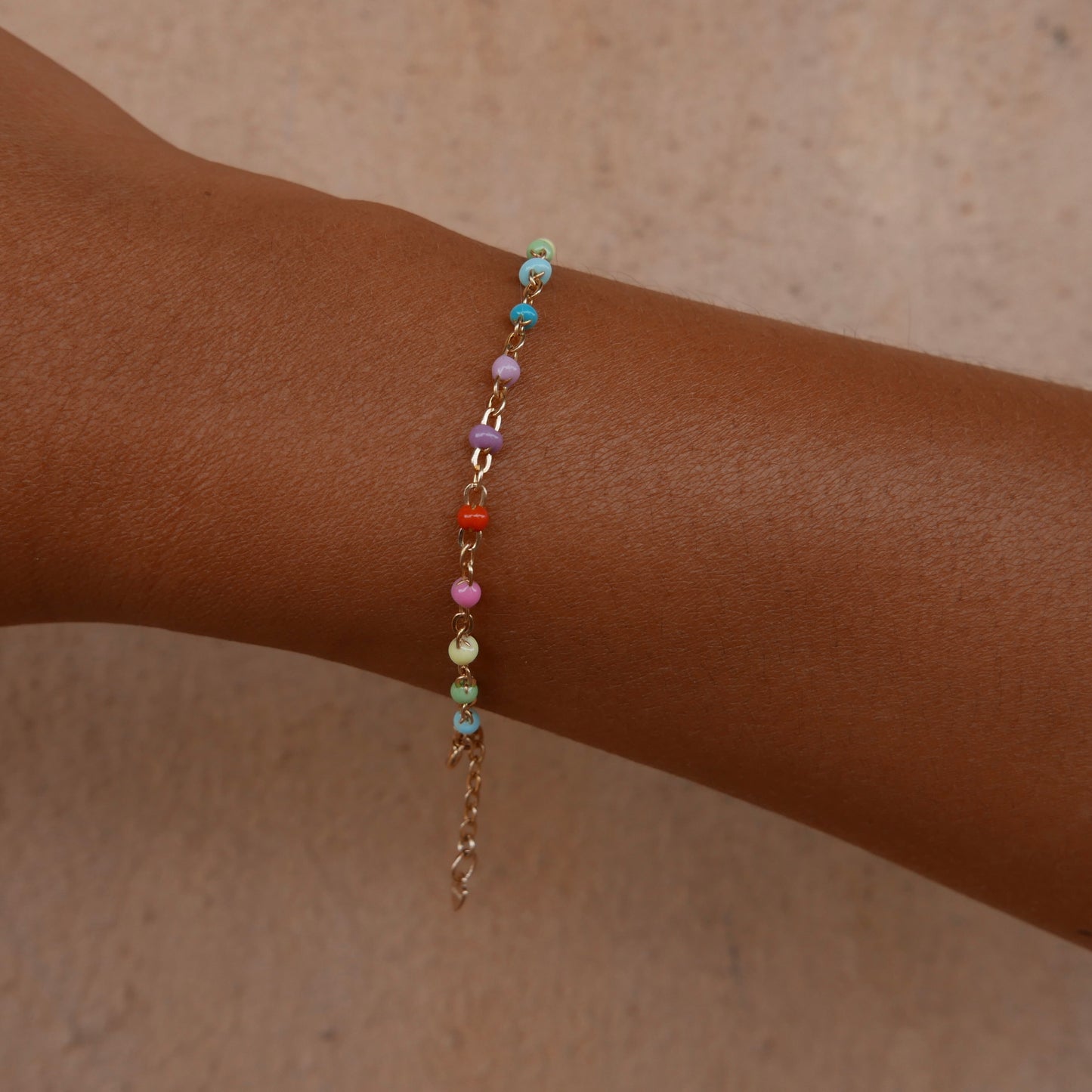 Rainbow all around -Gold filled