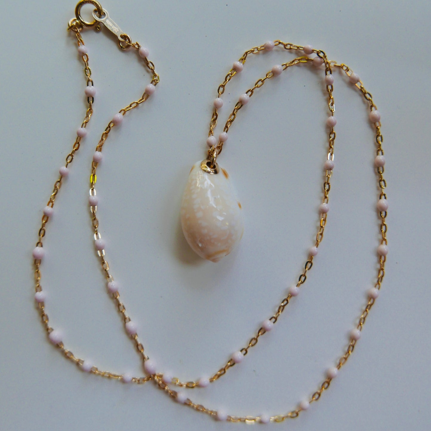 Pink Martini Seashell Necklace