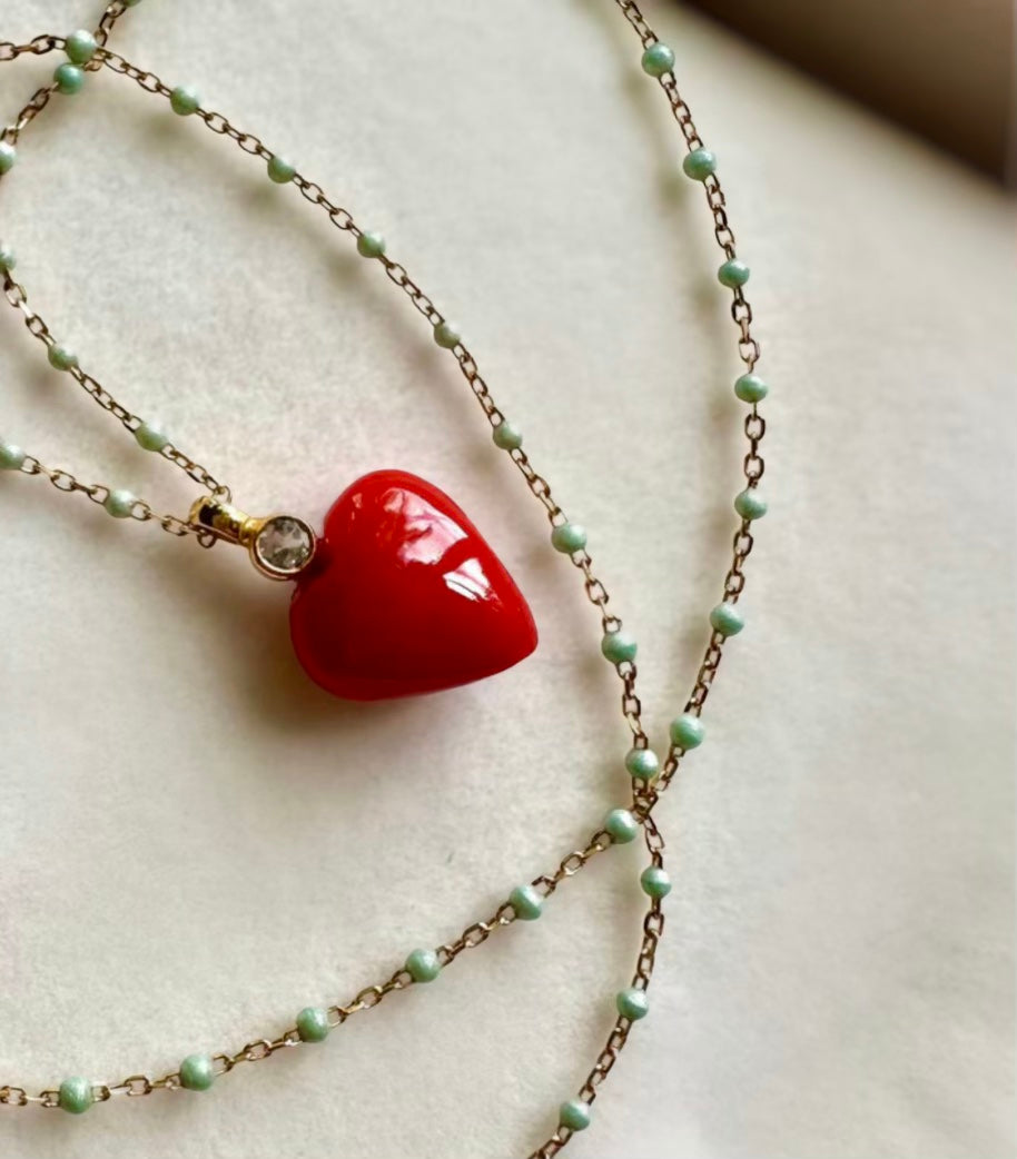 Red Coral Necklace