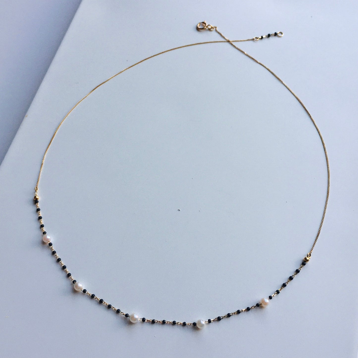 Akoya baby pearl necklace