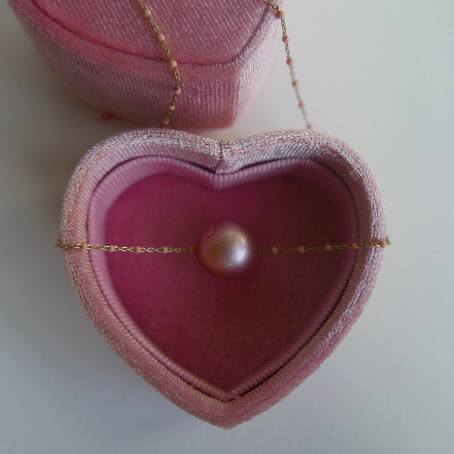 Pink Tahitian Pearl Necklace