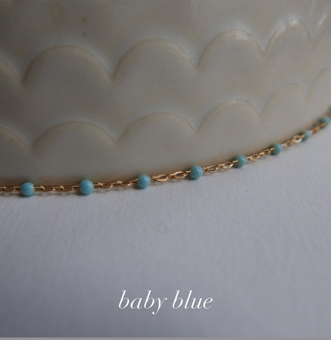 Kai bracelet -keshi pearl 3 mm