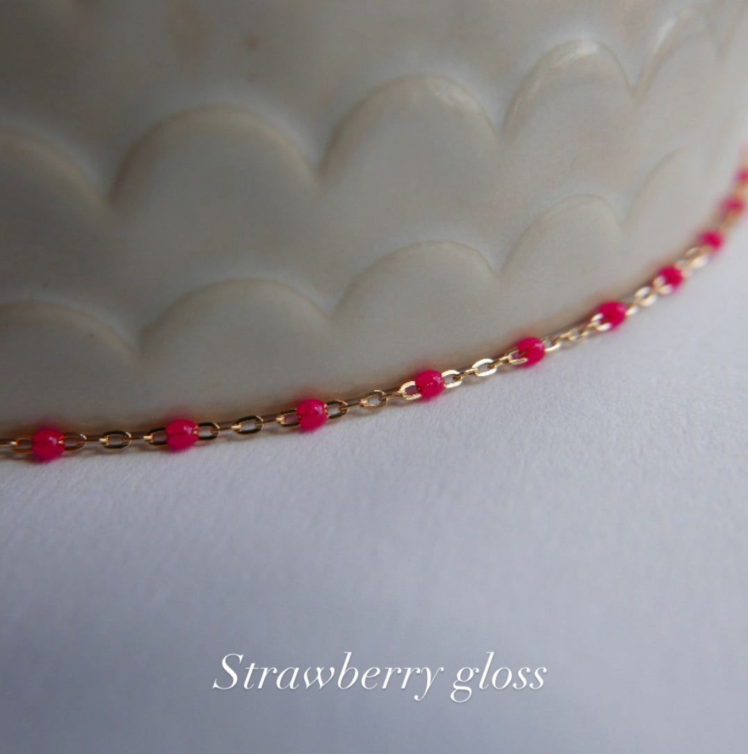 Kai bracelet -keshi pearl 3 mm