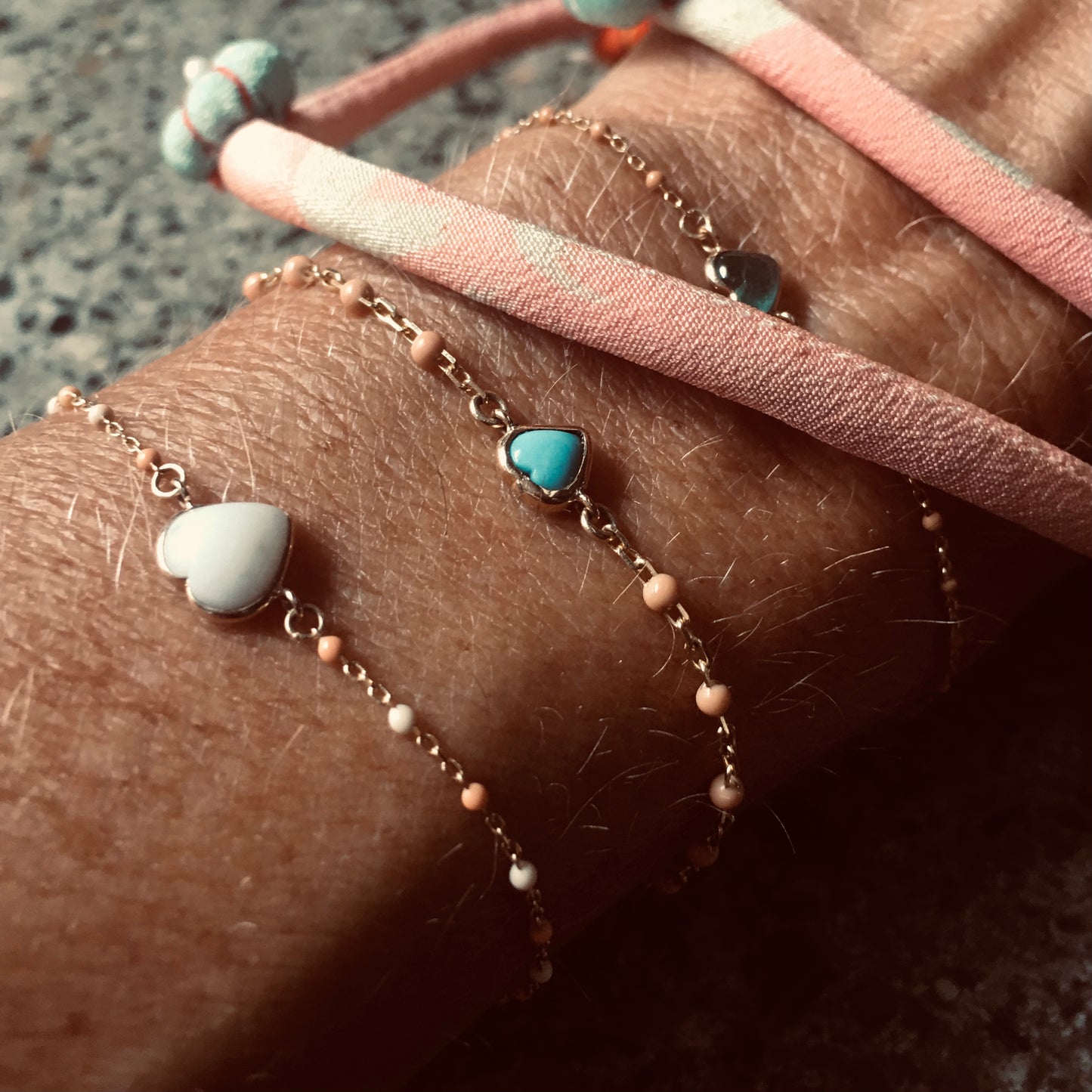 Turquoise heart Bracelet