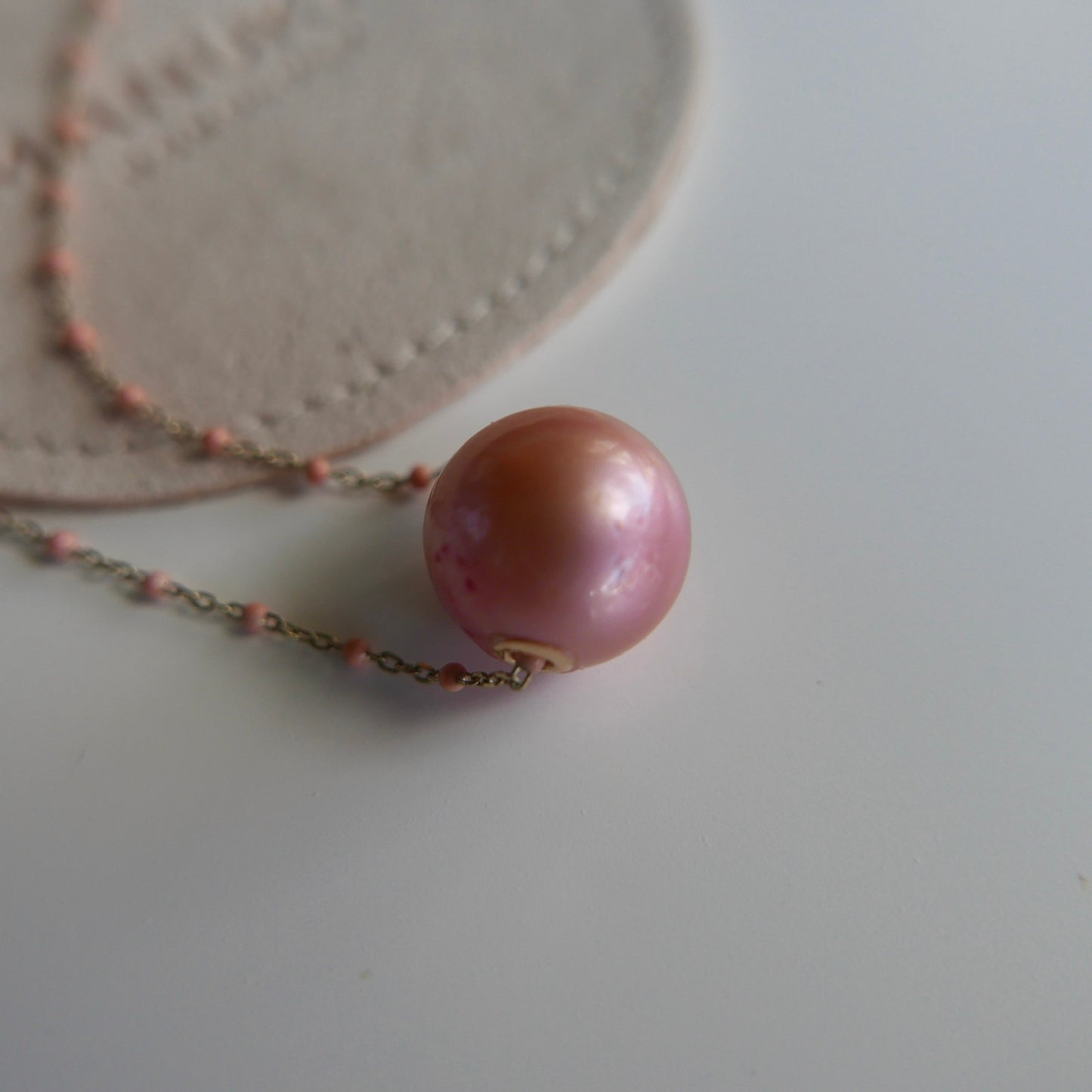 Pink Tahitian Pearl Necklace