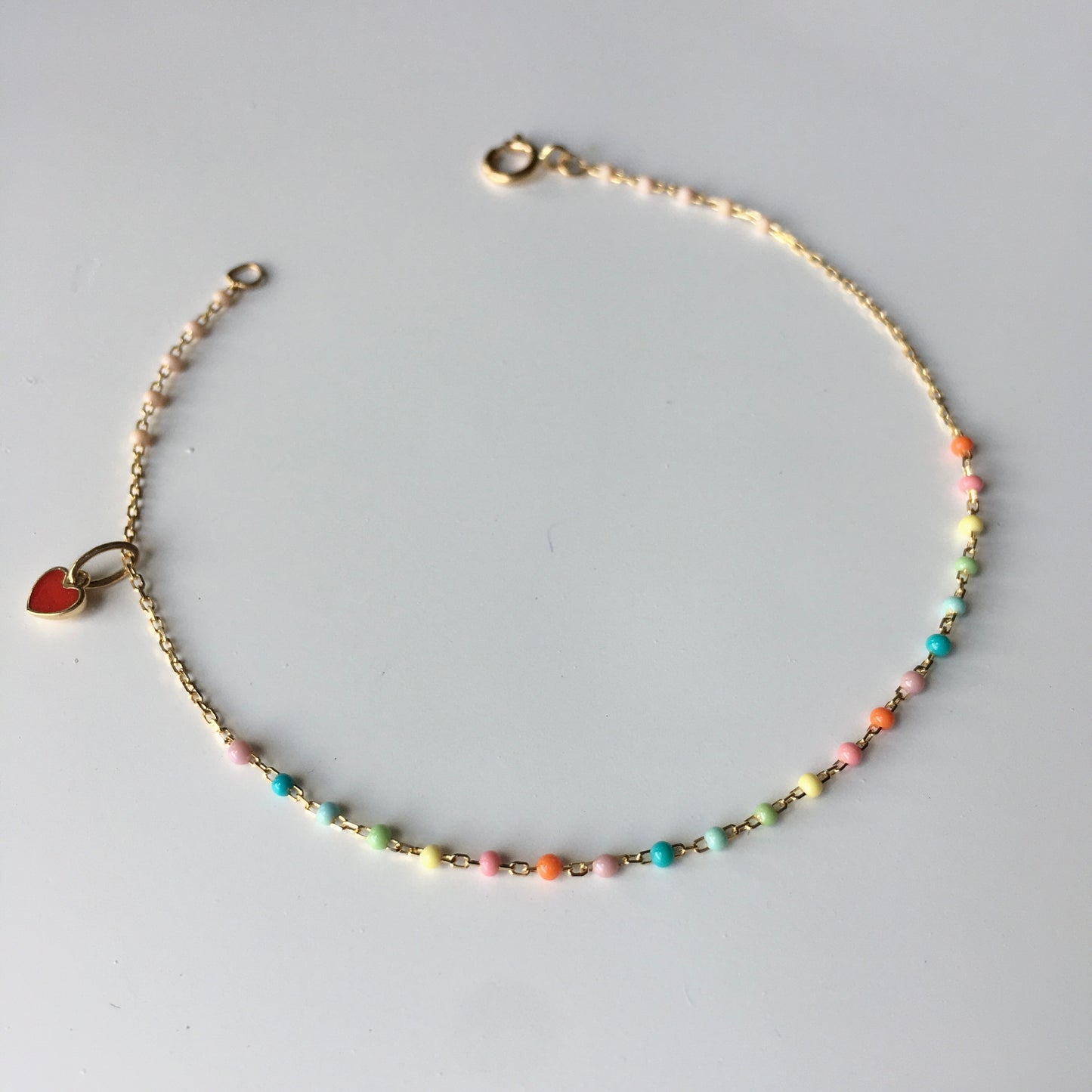 Rainbow & Love bracelet NEW