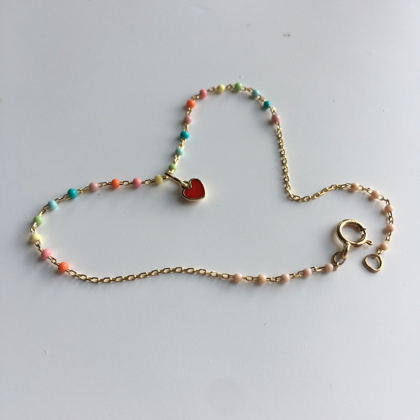 Rainbow & Love bracelet NEW